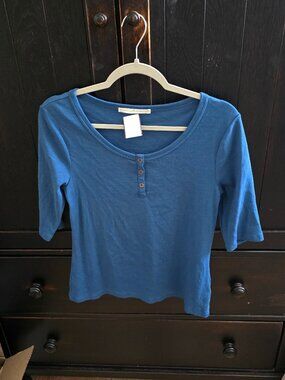 Peruvian Connection Women’s Size M 3/4 Sleeve T-Shirt Pima Cotton Modal
